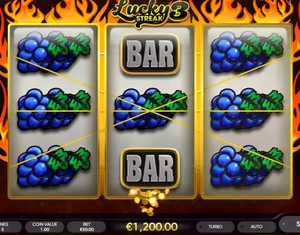 Lucky Streak 3 слот max win